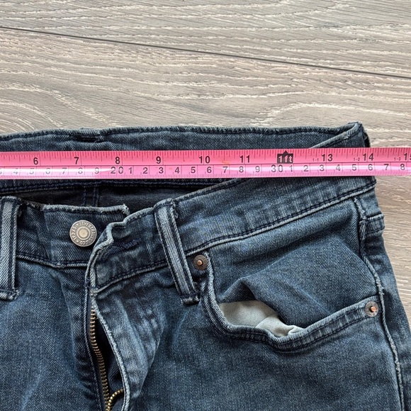 Levi's Dark Blue Denim Jeans - Picture 3 of 6